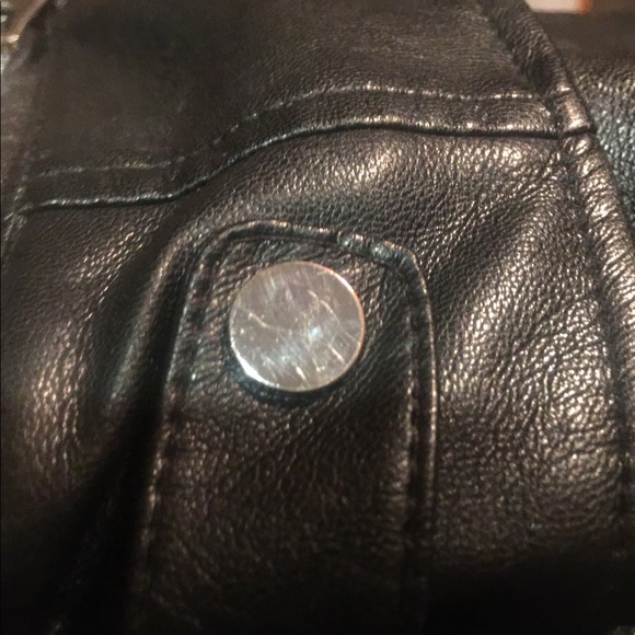 Zara Trafaluc Leather Jacket in Women Small - Picture 13 of 15